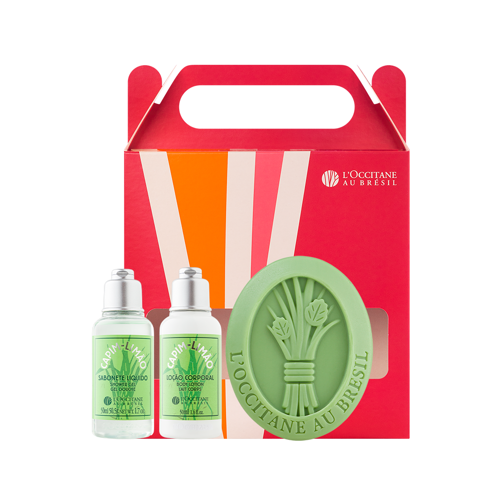 Combo Viagem Capim-Limão: Sabonete e Loção